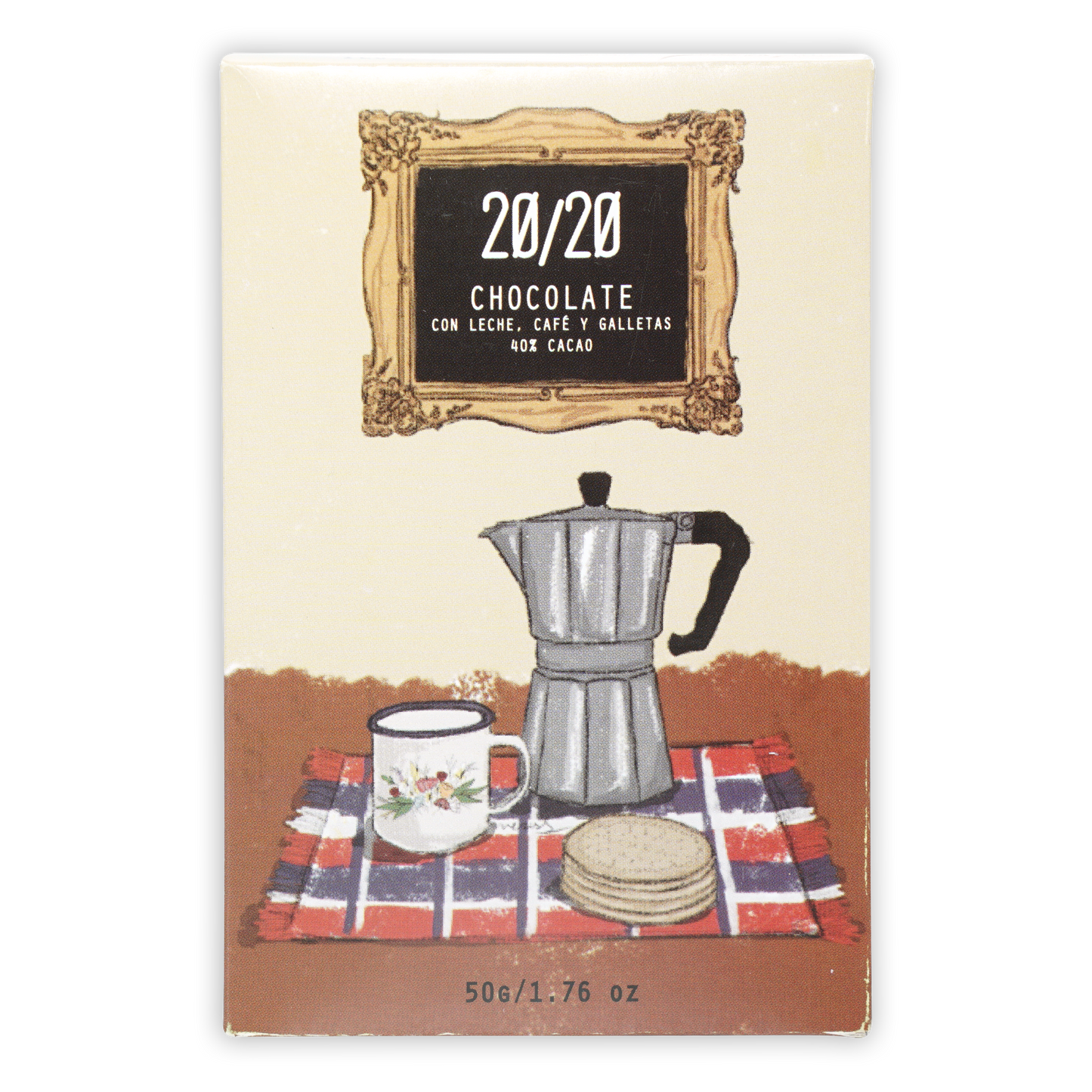 20/20 Milk Chocolate w/ Cookies & Coffee