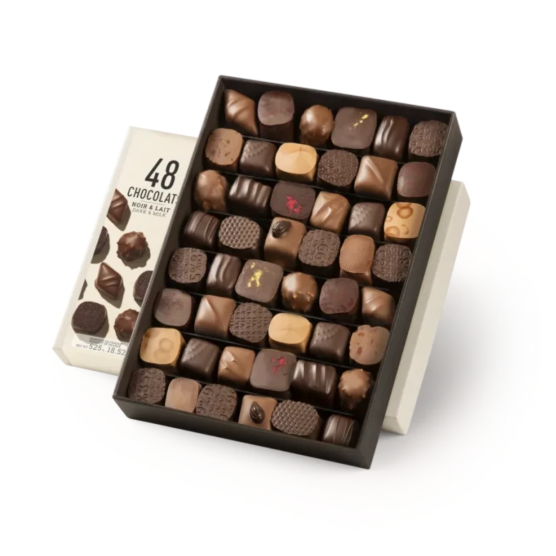 Michel Cluizel 48-Piece Chocolate Bon Bons Gift Box (Mixed)