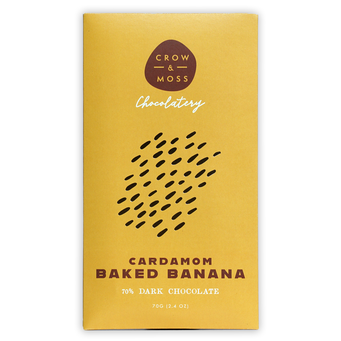 Crow & Moss Cardamom Baked Banana 70%