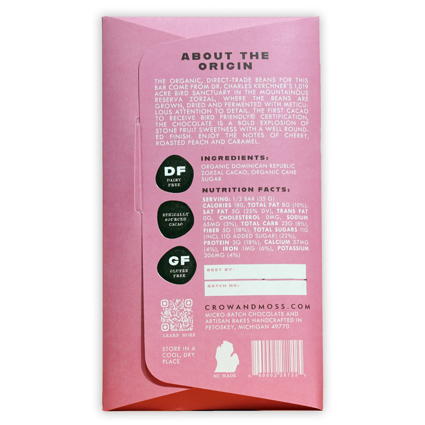 Crow & Moss Dominican Republic Zorzal 70%
