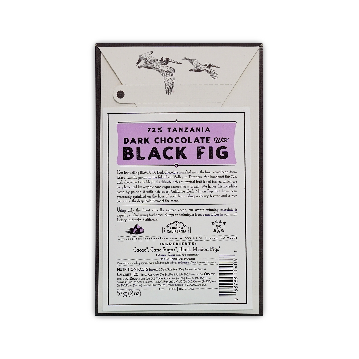 Dick Taylor Black Fig Chocolate 72%