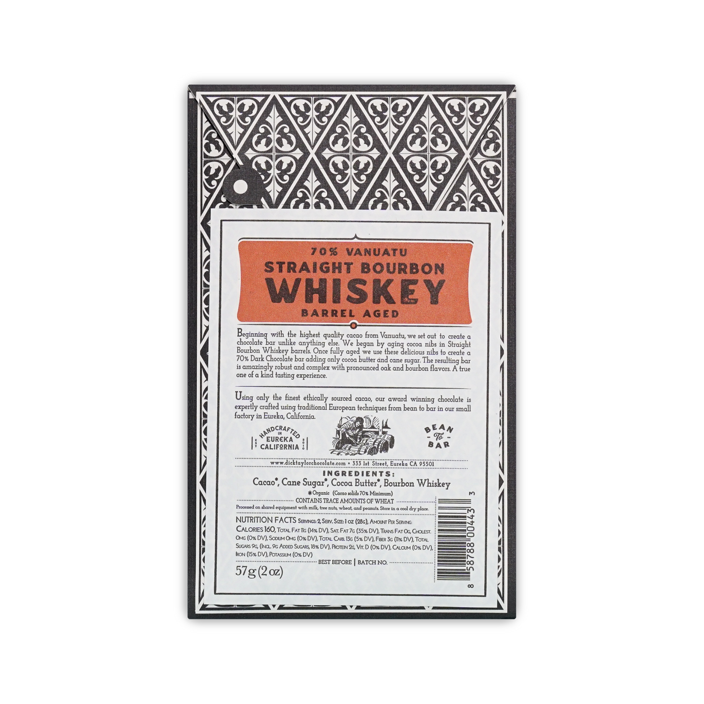 Dick Taylor Straight Bourbon Whiskey Chocolate (Limited Release)