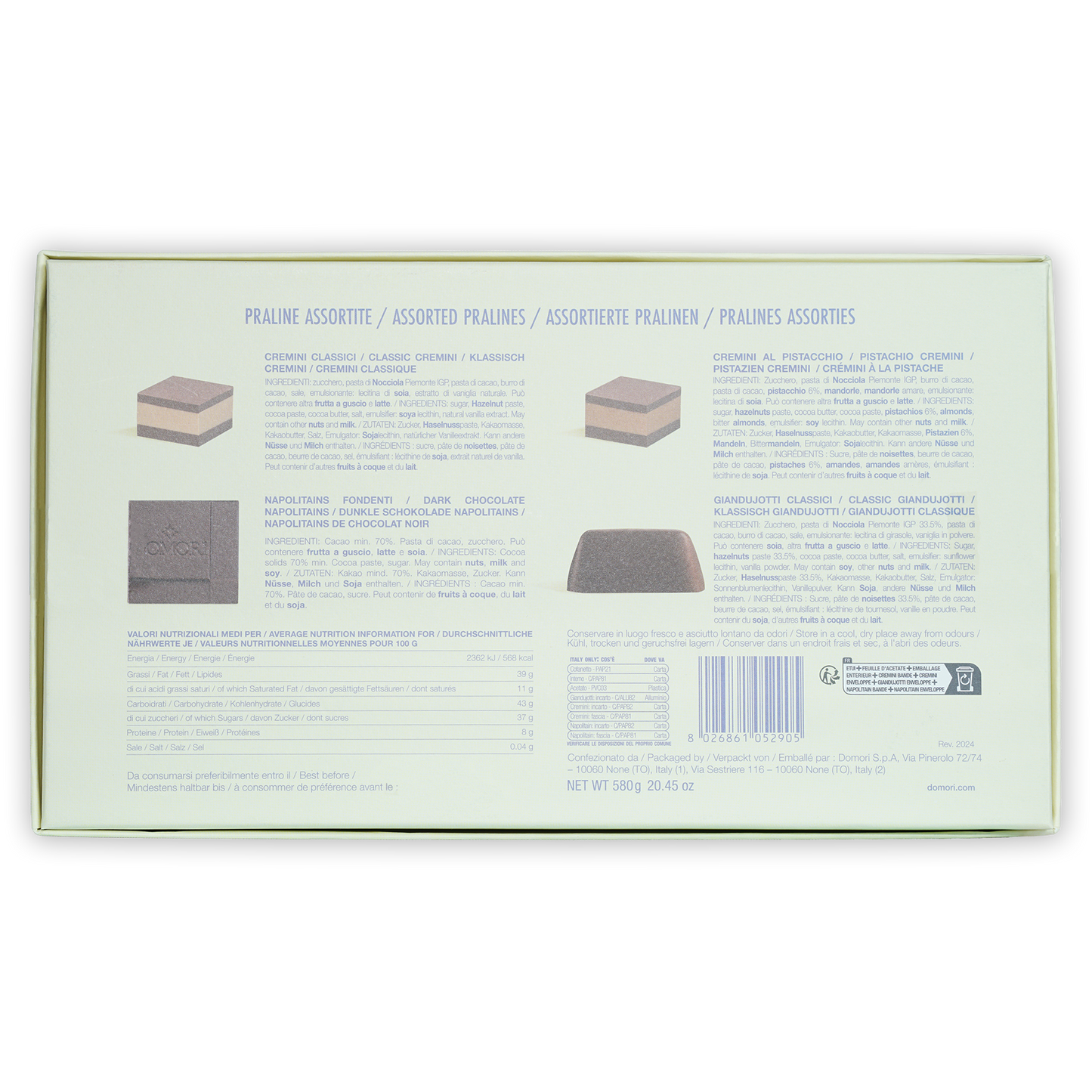 Domori Great Classics No 8 (80 pcs)