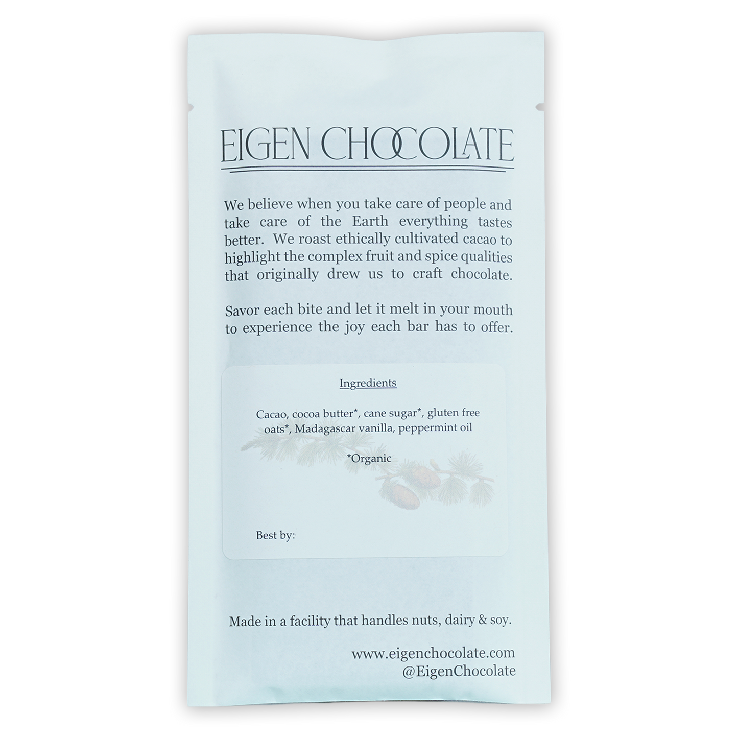 Eigen Dark Chocolate Peppermint Swirl (Seasonal)