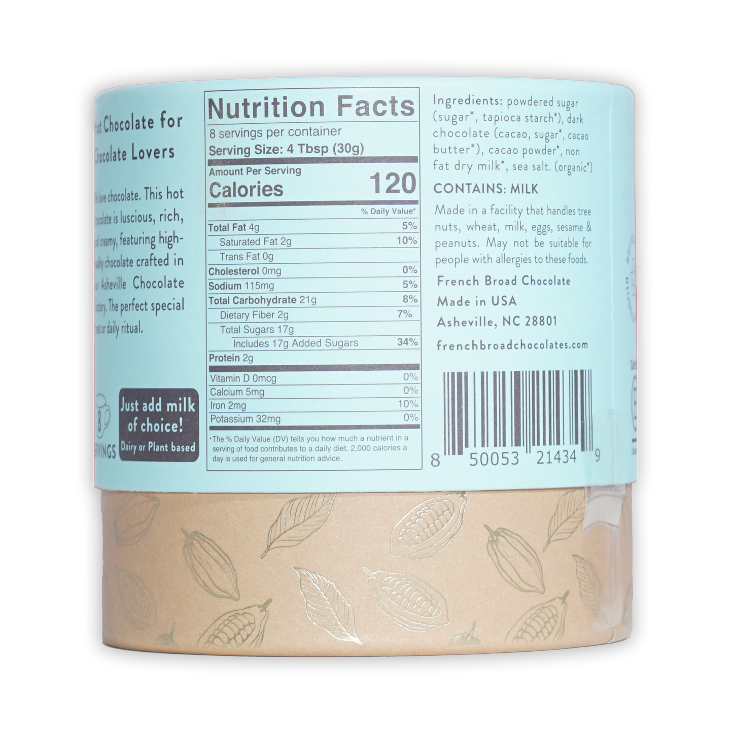 French Broad Milk Hot Chocolate Drink