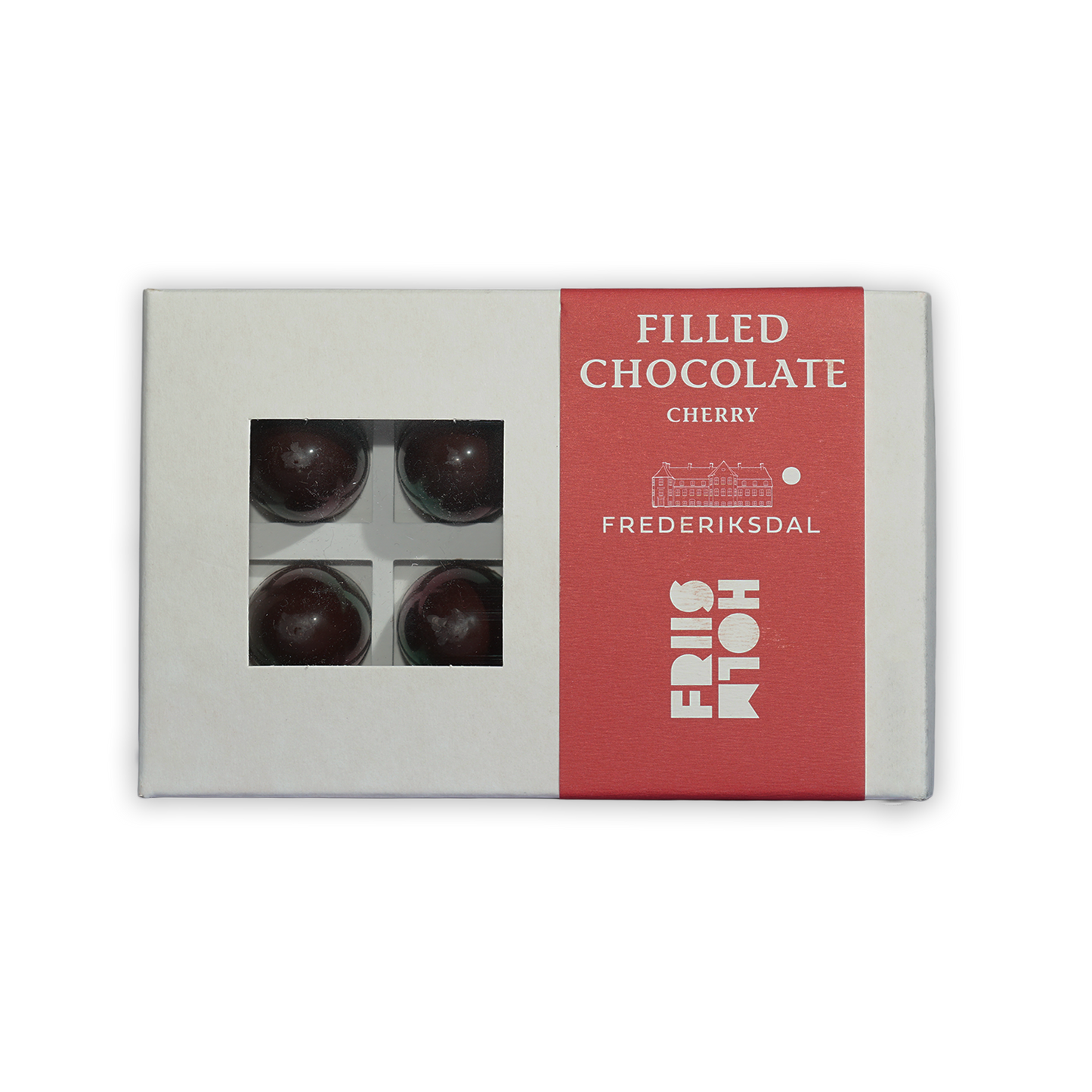 Friis Holm Filled Chocolate Frederiksdal Cherry Praline Box (8 pcs)