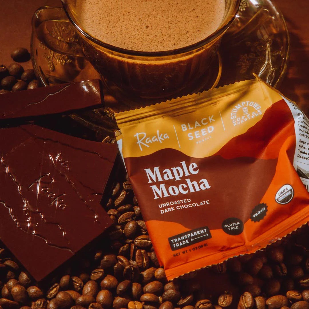 Raaka Maple Mocha Waffle Cone 55%