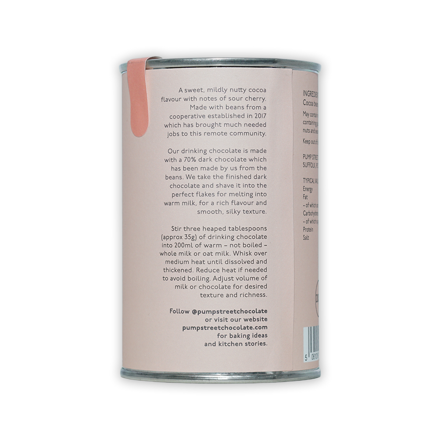 Pump Street Drinking Chocolate West Papua 70%