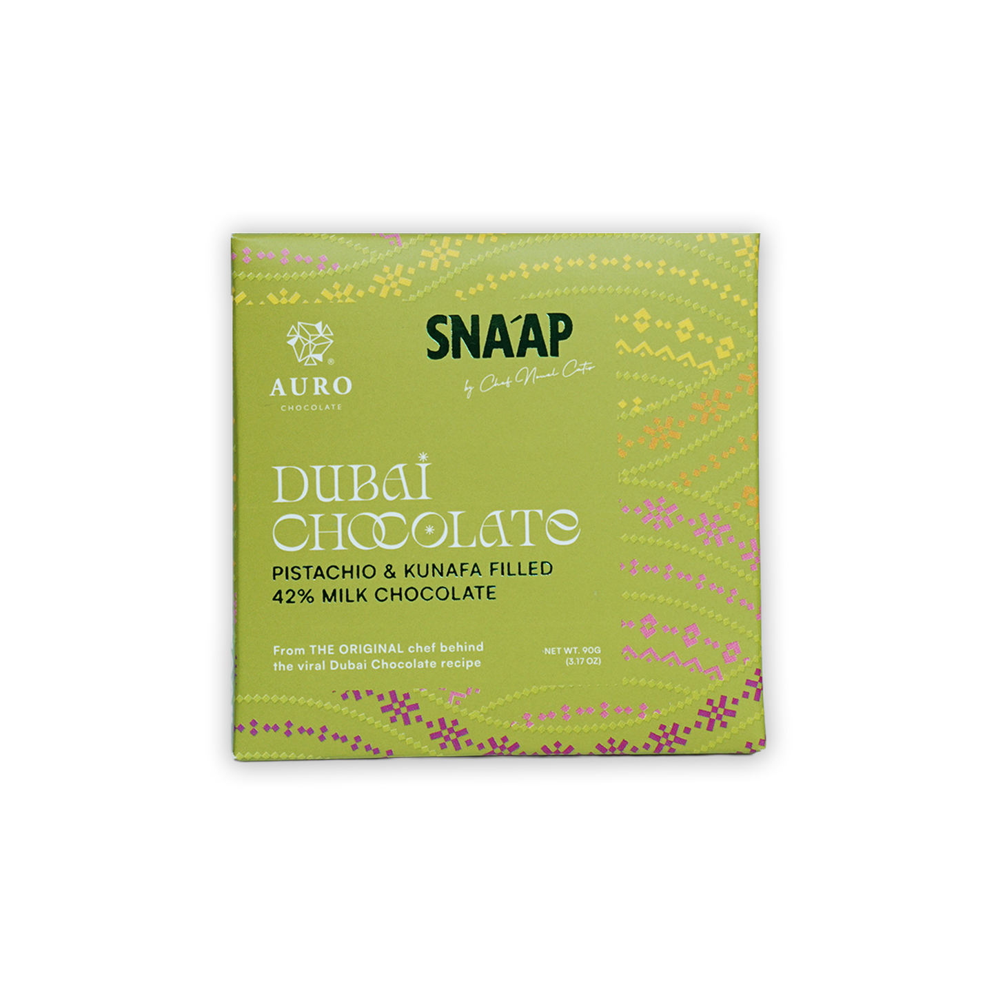 SNA'AP Dubai Milk Chocolate 42% (by Auro)