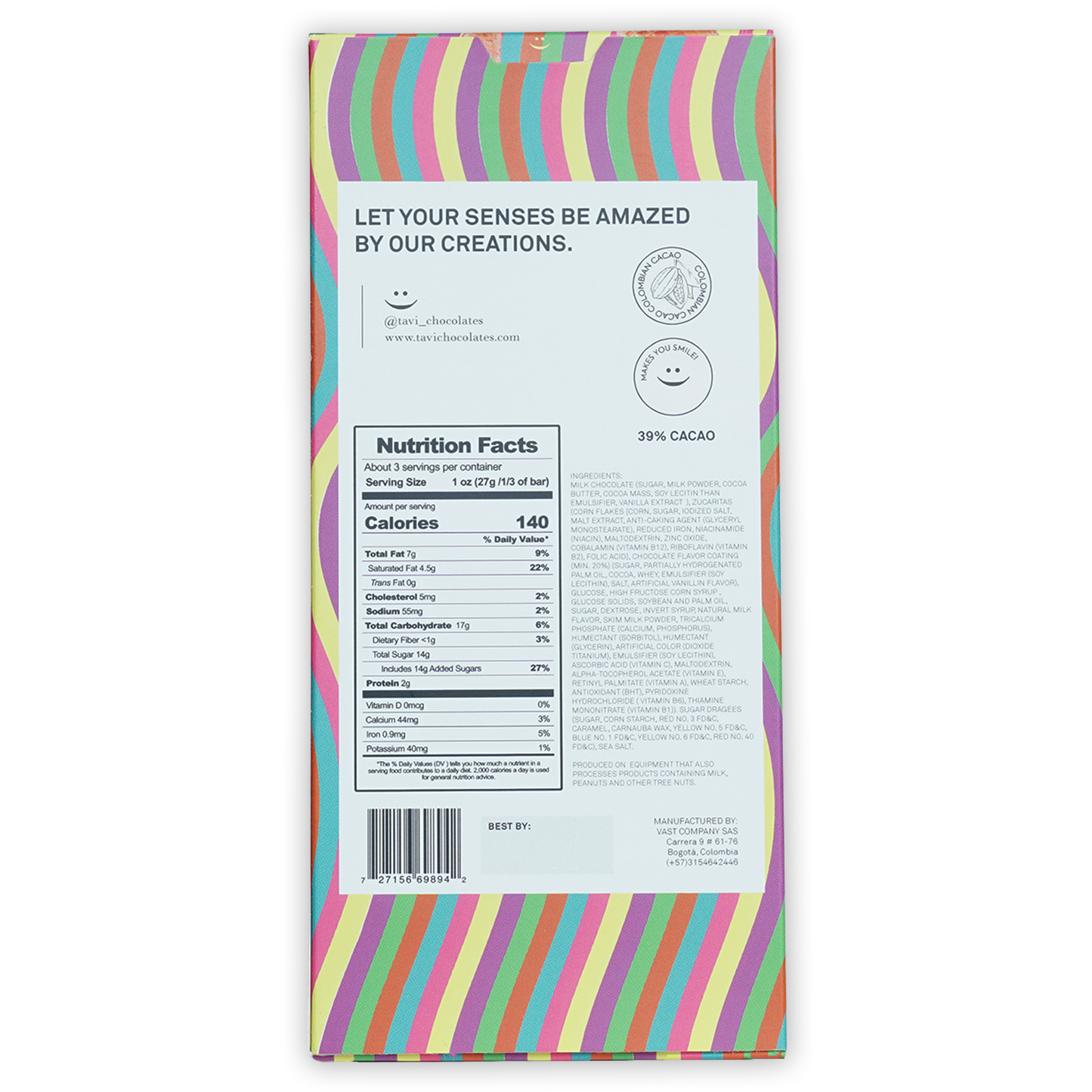 Tavi Milk Salted Caramel Ice Cream Cone 39%