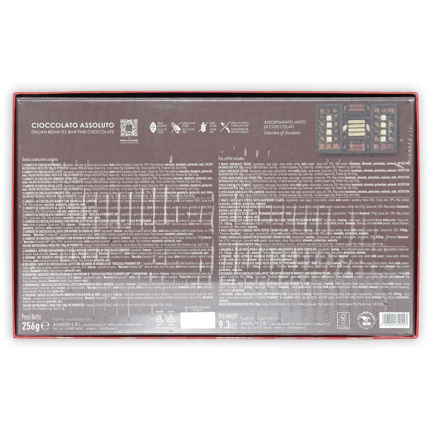 Amedei Desiderio Chocolate Gift Box (58 pcs)