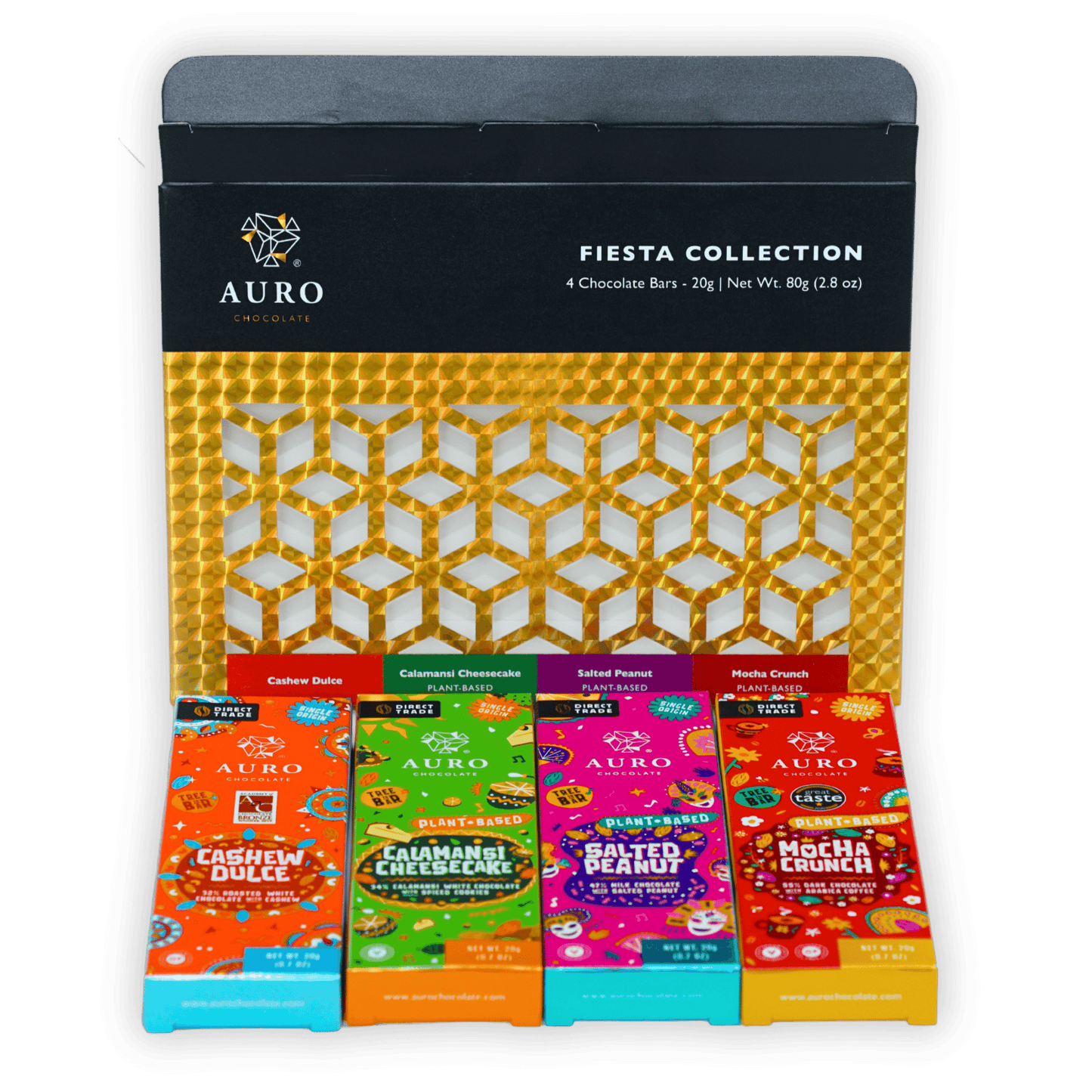 Auro Fiesta Collection Gift Pack (4 Mini Bar Set)