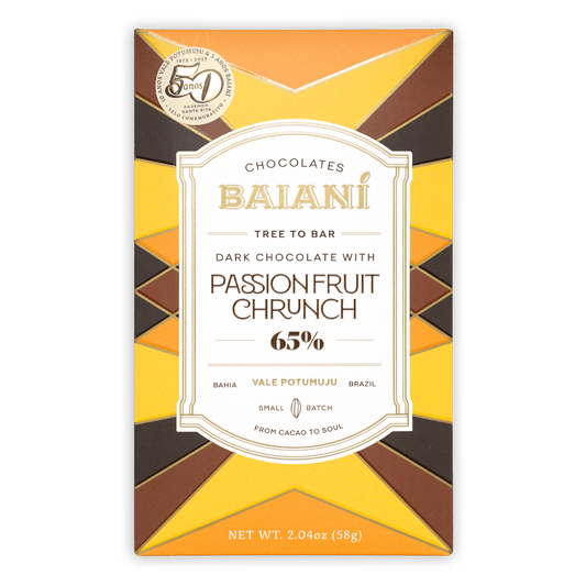 Baiani Dark w/ Passionfruit Crunch 65%