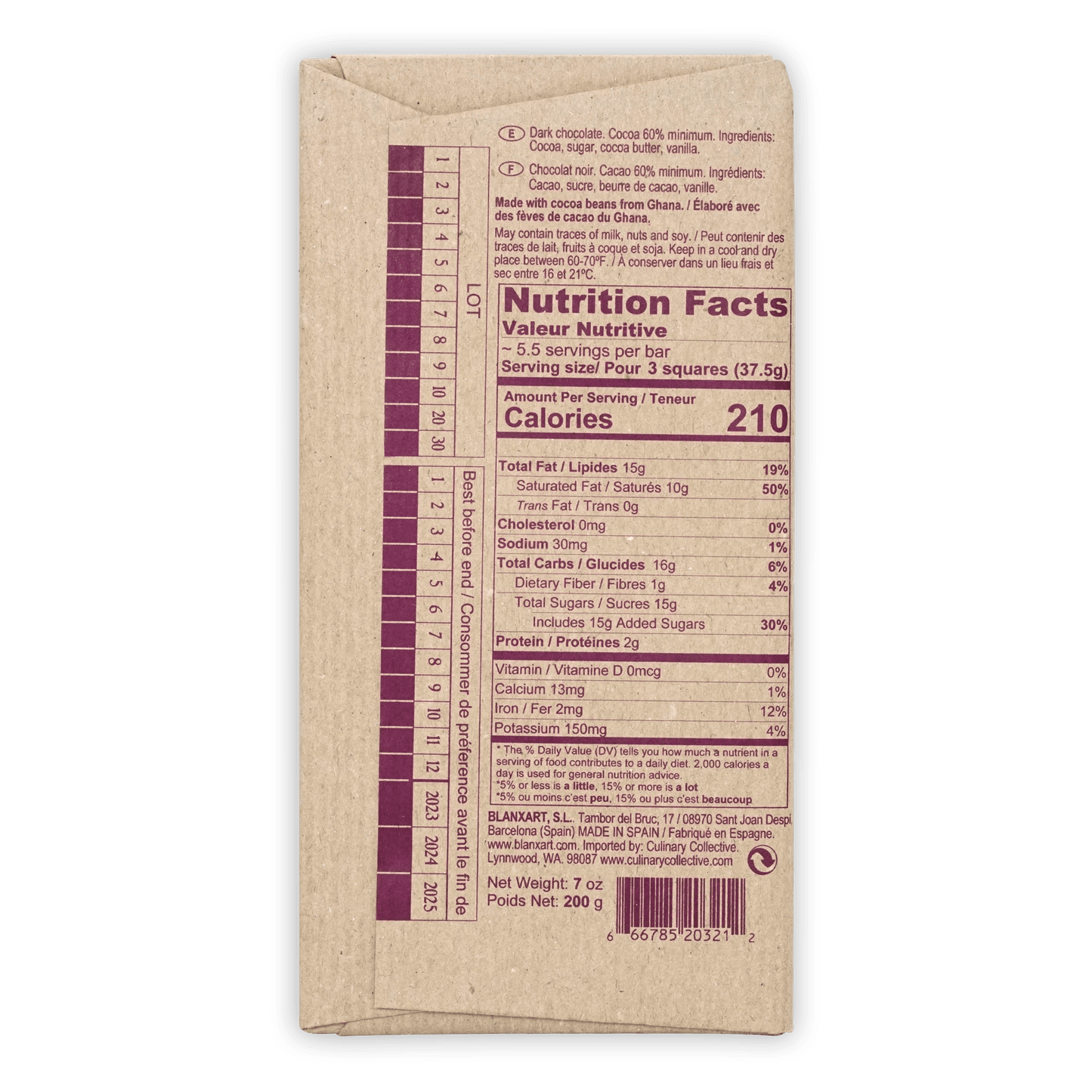 Blanxart Dark Chocolate (Negro)