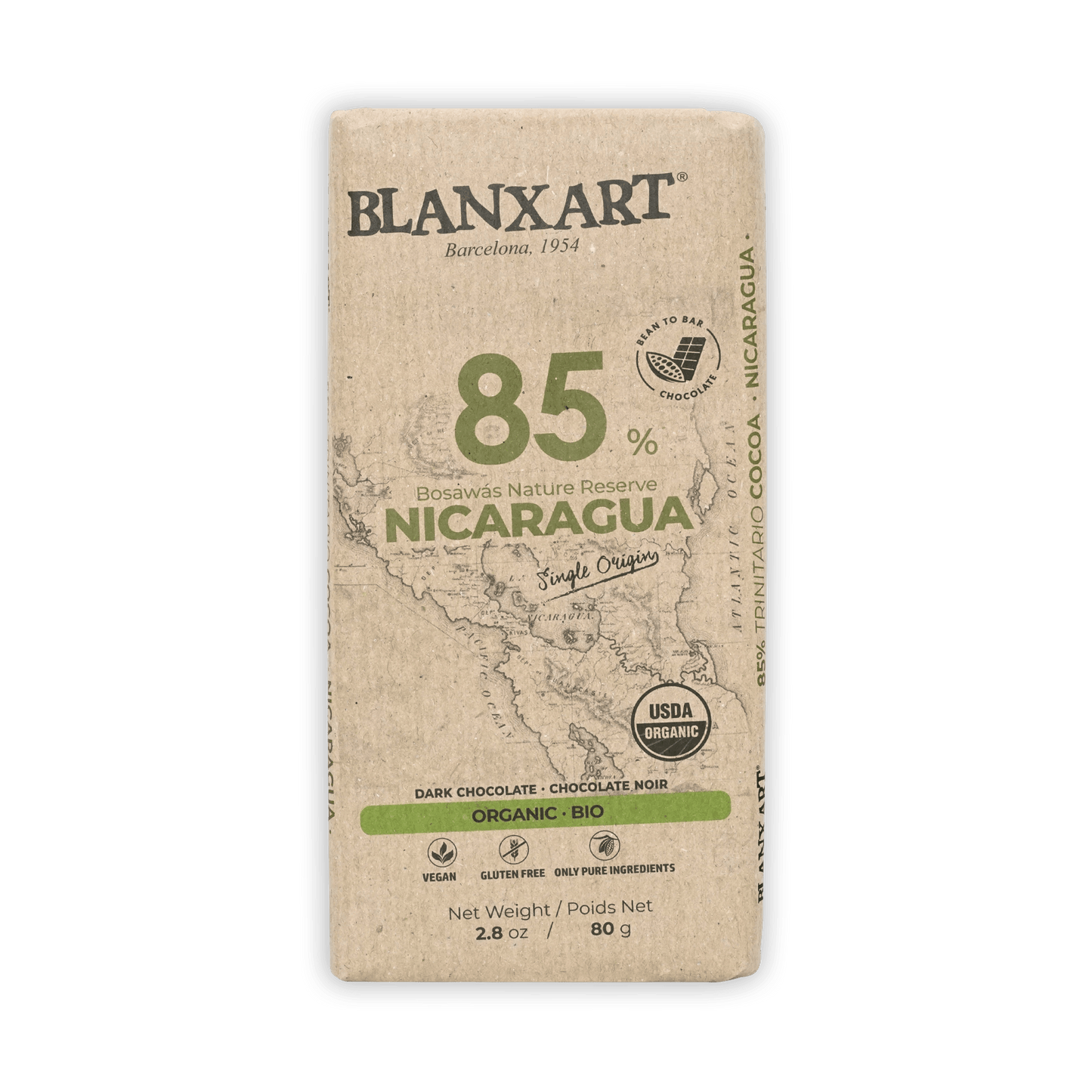 Blanxart Nicaragua Eco-Organic 85%
