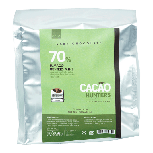 Cacao Hunters Bulk Minis Tumaco 70% 1kg