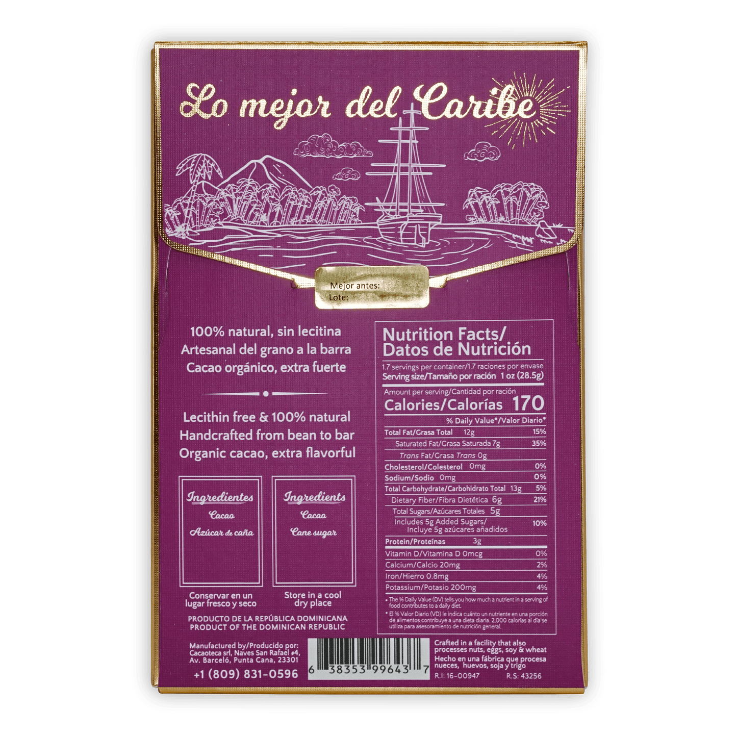 Cacaoteca Chocolate Bundle (5 Bars)