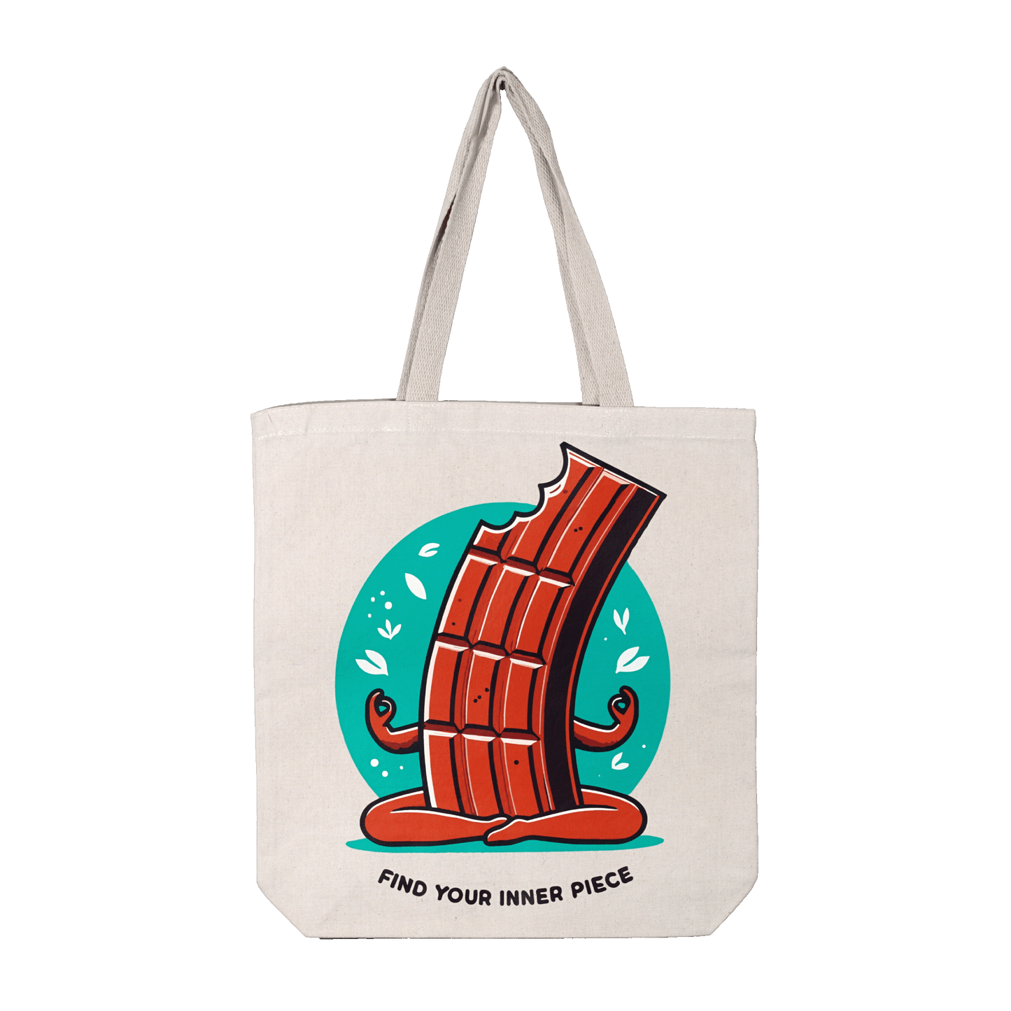 Canvas Eco Friendly Tote Bag (For Chocolate Fans)