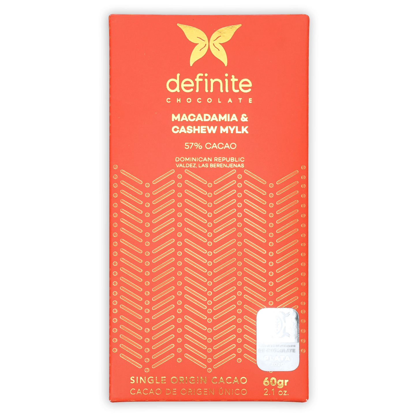 Definite Vegan Milk Chocolate w/ Macadamia 57%