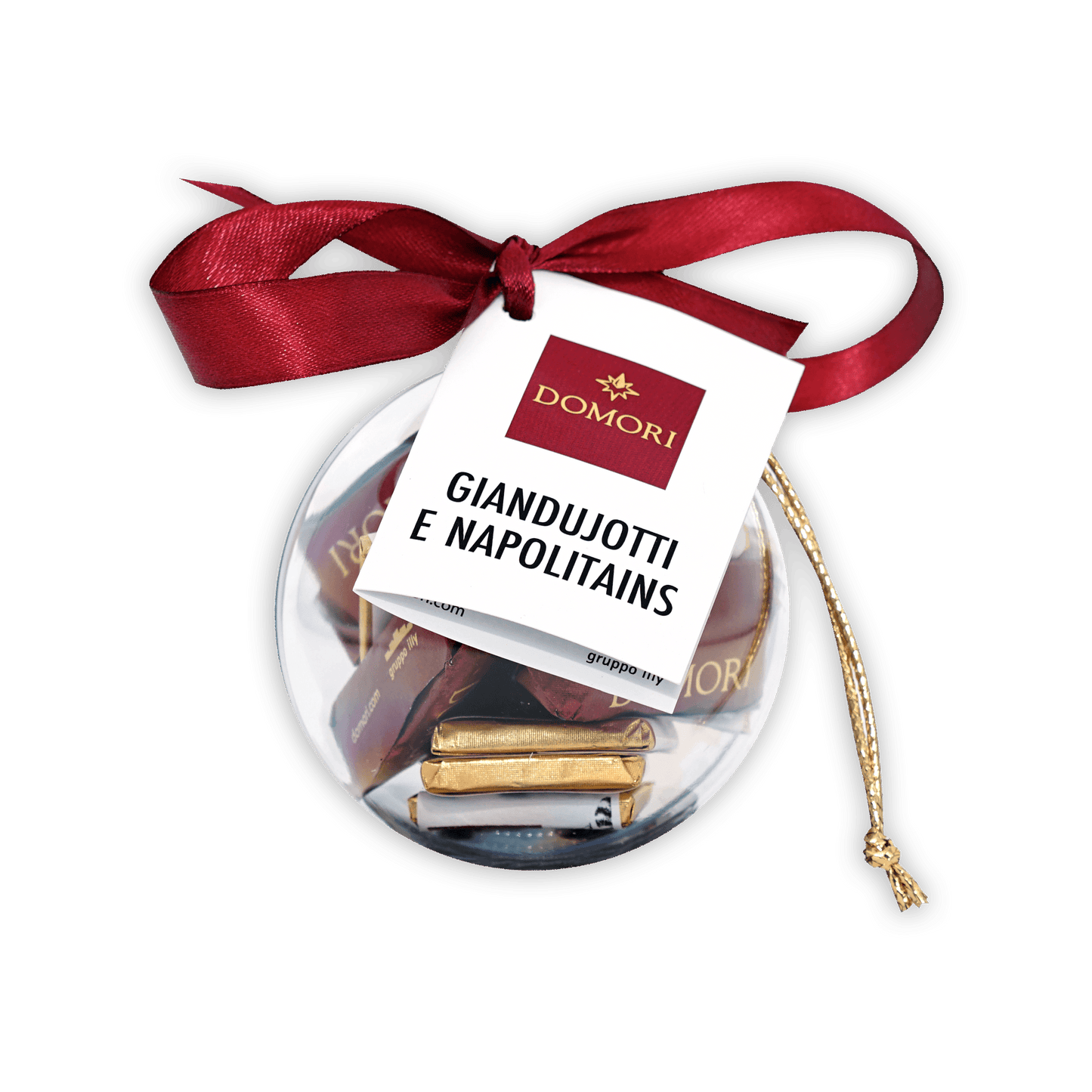 Domori Christmas Ornament w/ Chocolate Gift (Seasonal)