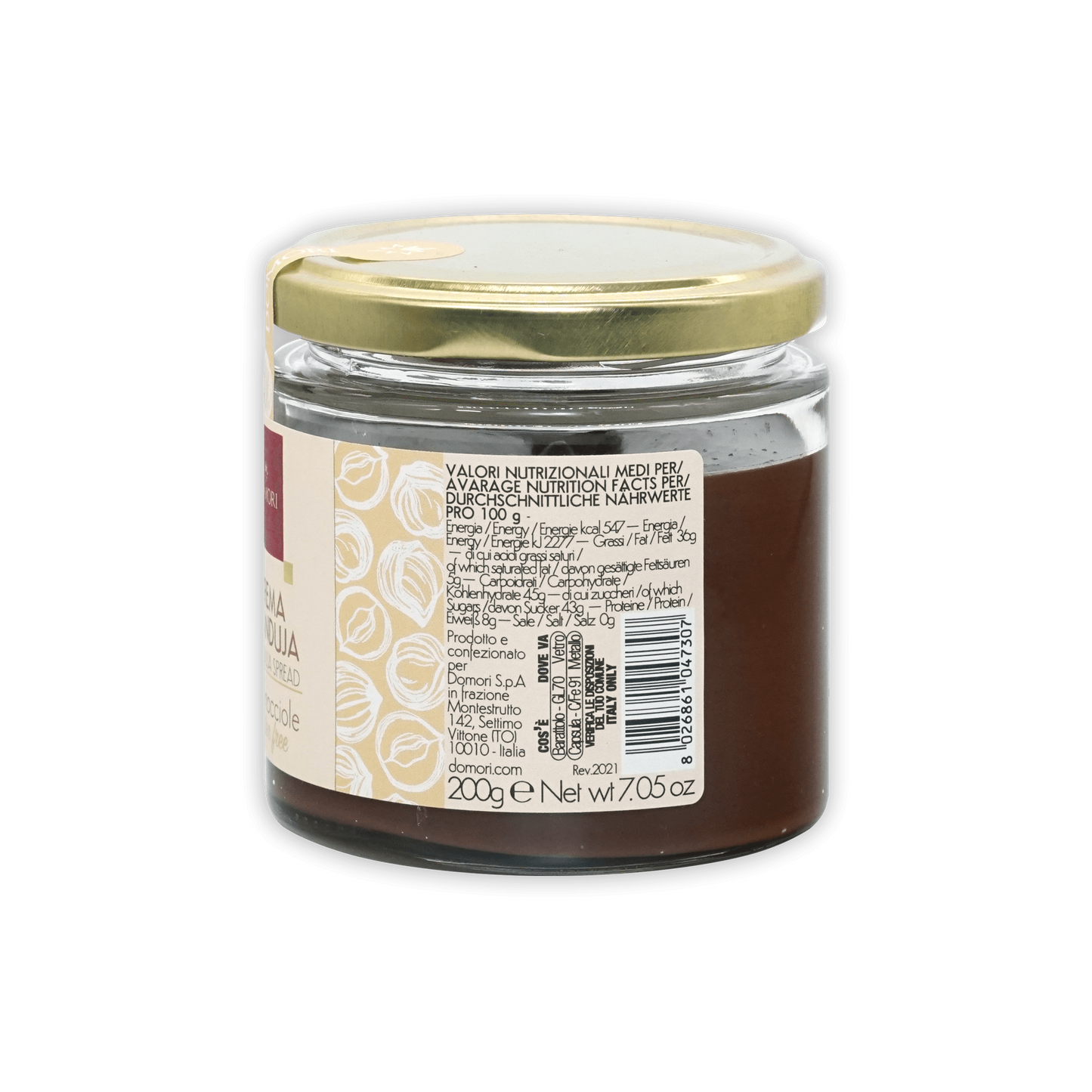 Domori Crema Gianduja Spread