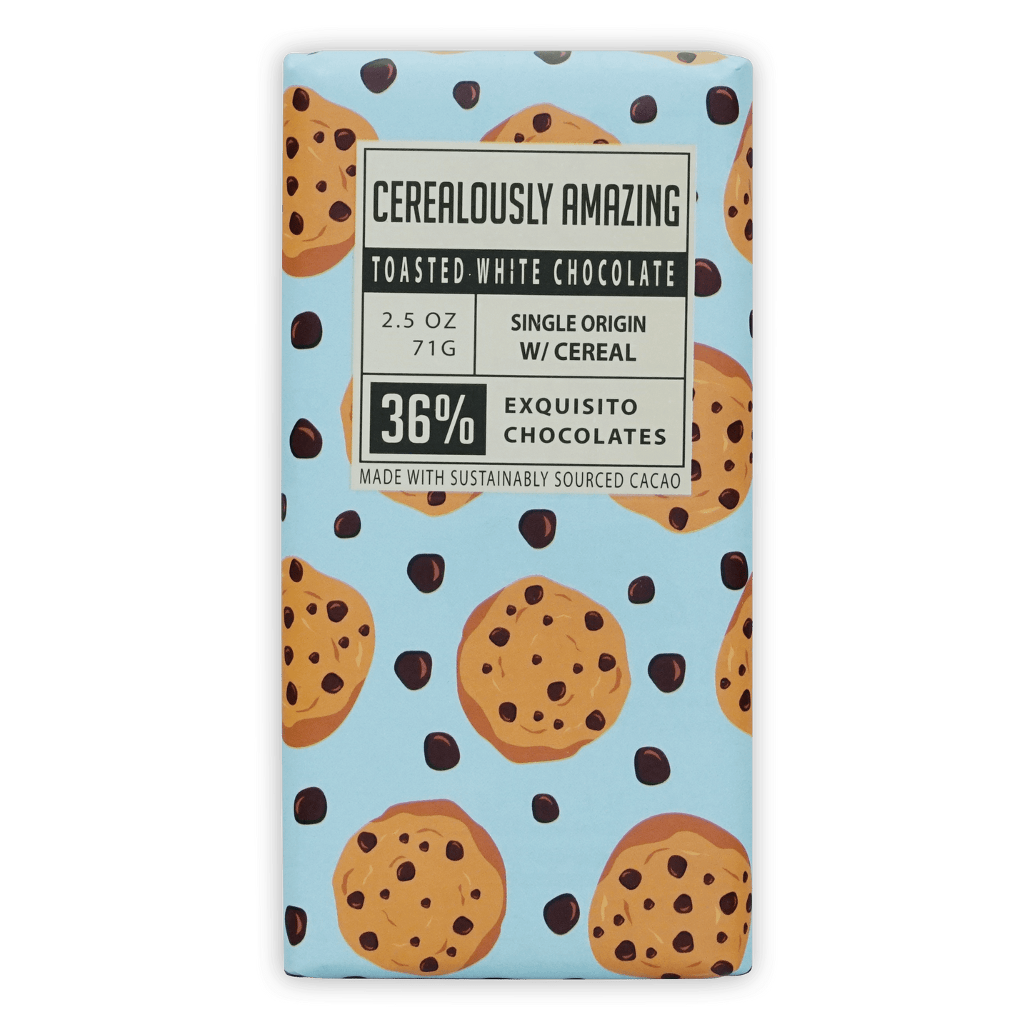 Exquisito Cerealously Amazing - White Chocolate & Cookie Crisp 36%