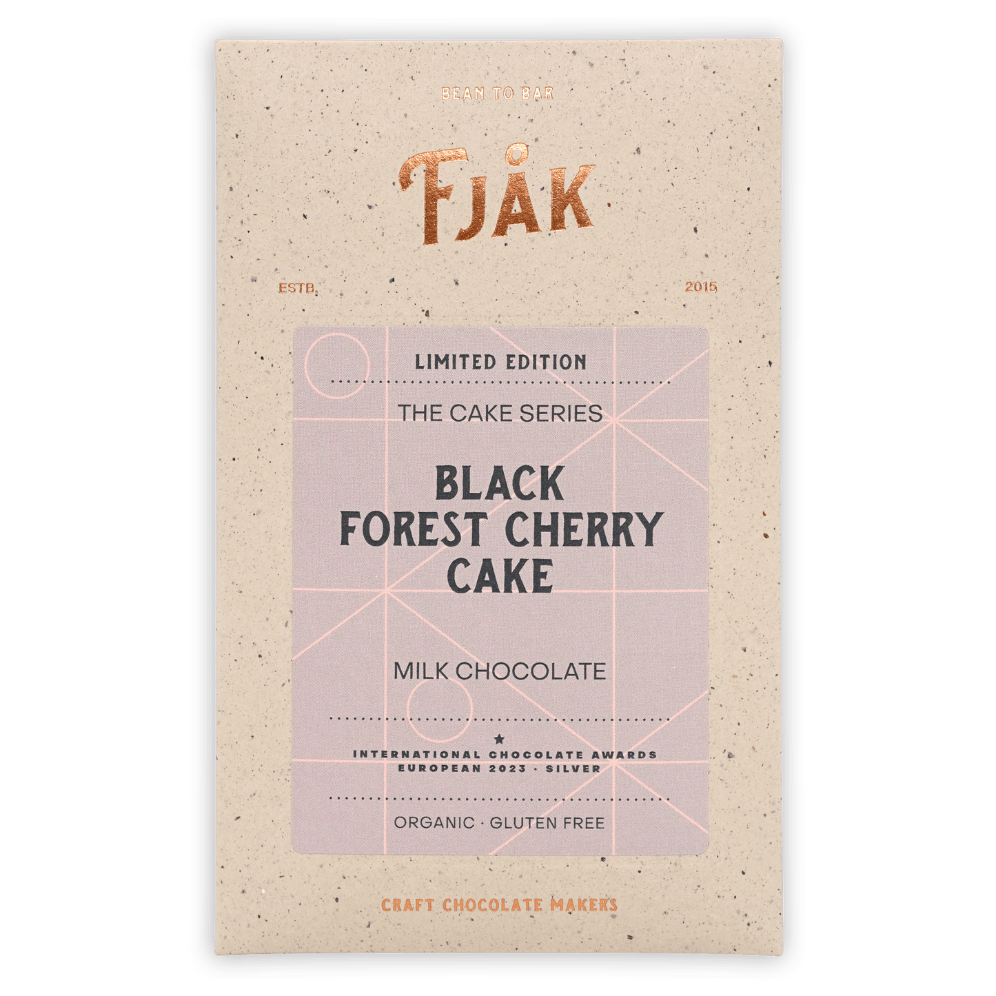 Fjåk Black Forest Cherry Milk 50% (Cake Series)