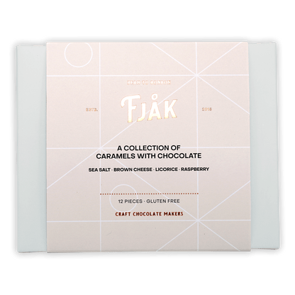 Fjåk Chocolate Coated Mixed Caramels (12 pcs)