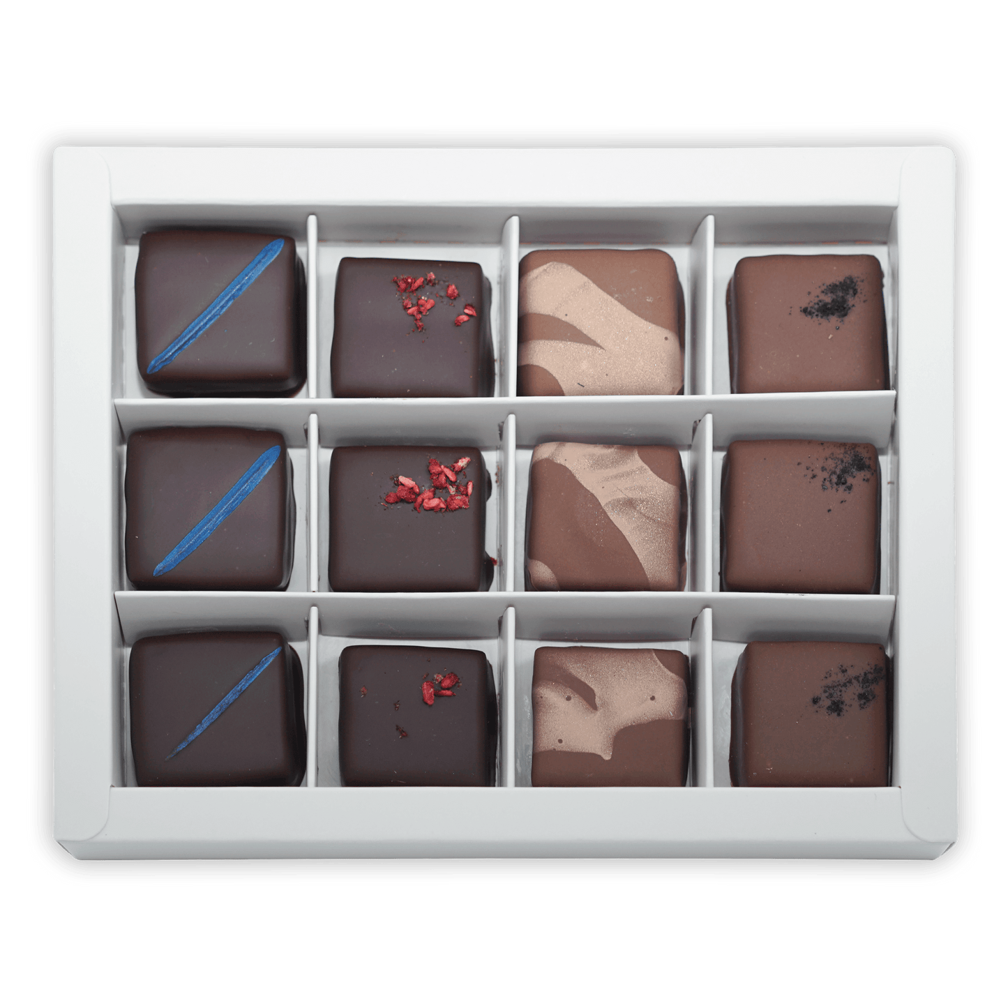 Fjåk Chocolate Coated Mixed Caramels (12 pcs)