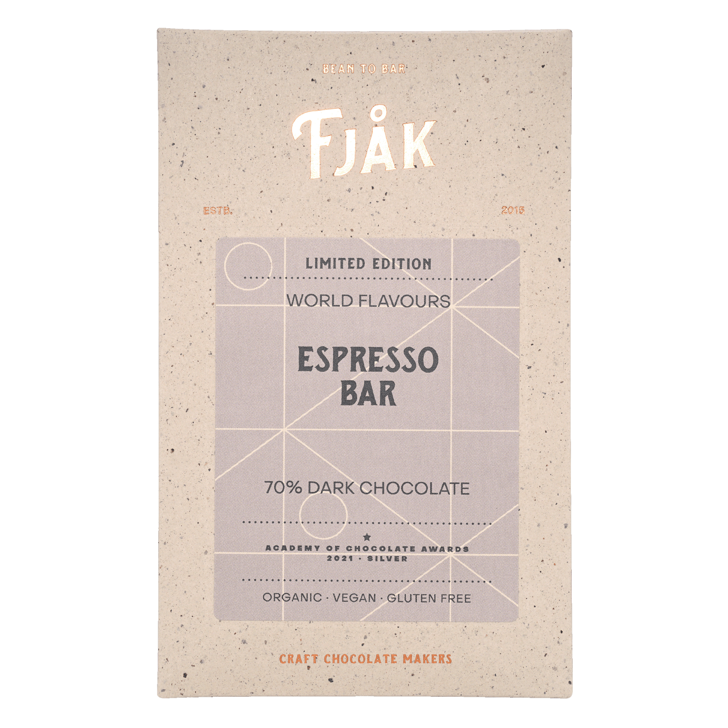 Fjåk Espresso Dark Chocolate 70% (Limited Edition)