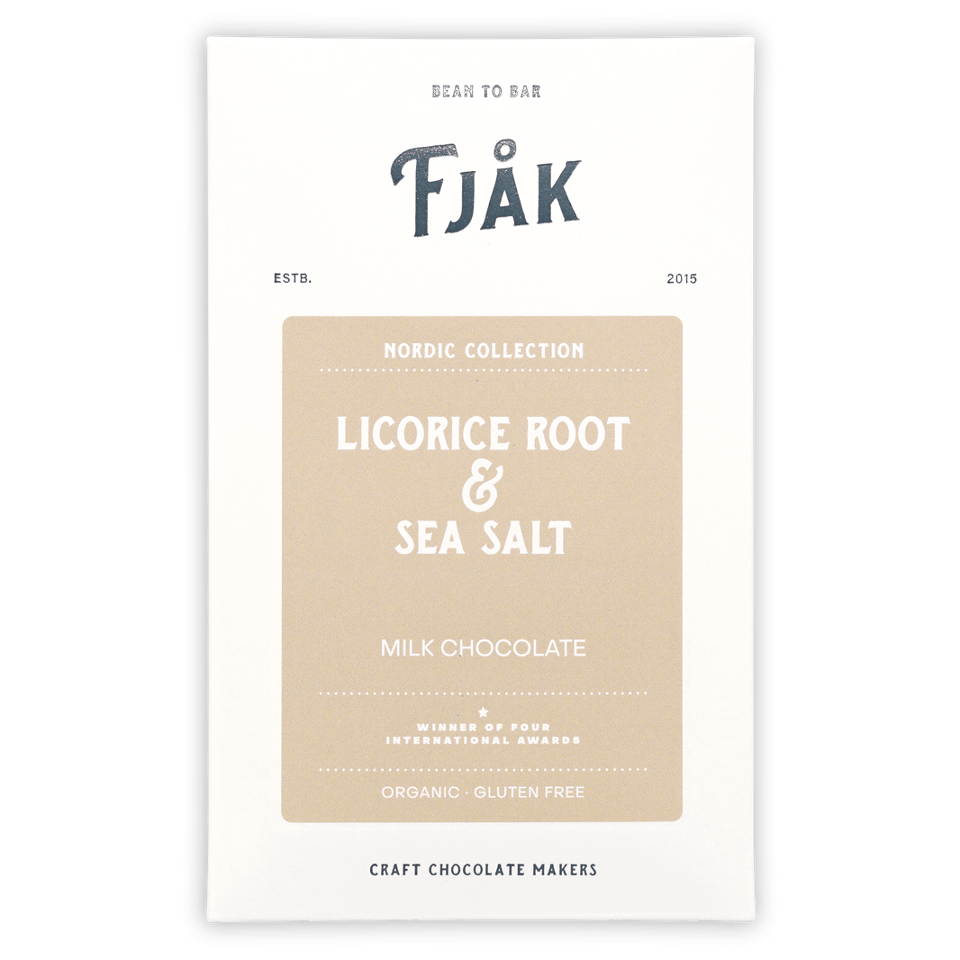Fjåk Licorice Root Milk Chocolate 50% (Nordic Collection)