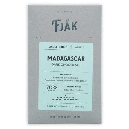 Fjåk Madagascar Dark Chocolate 70%