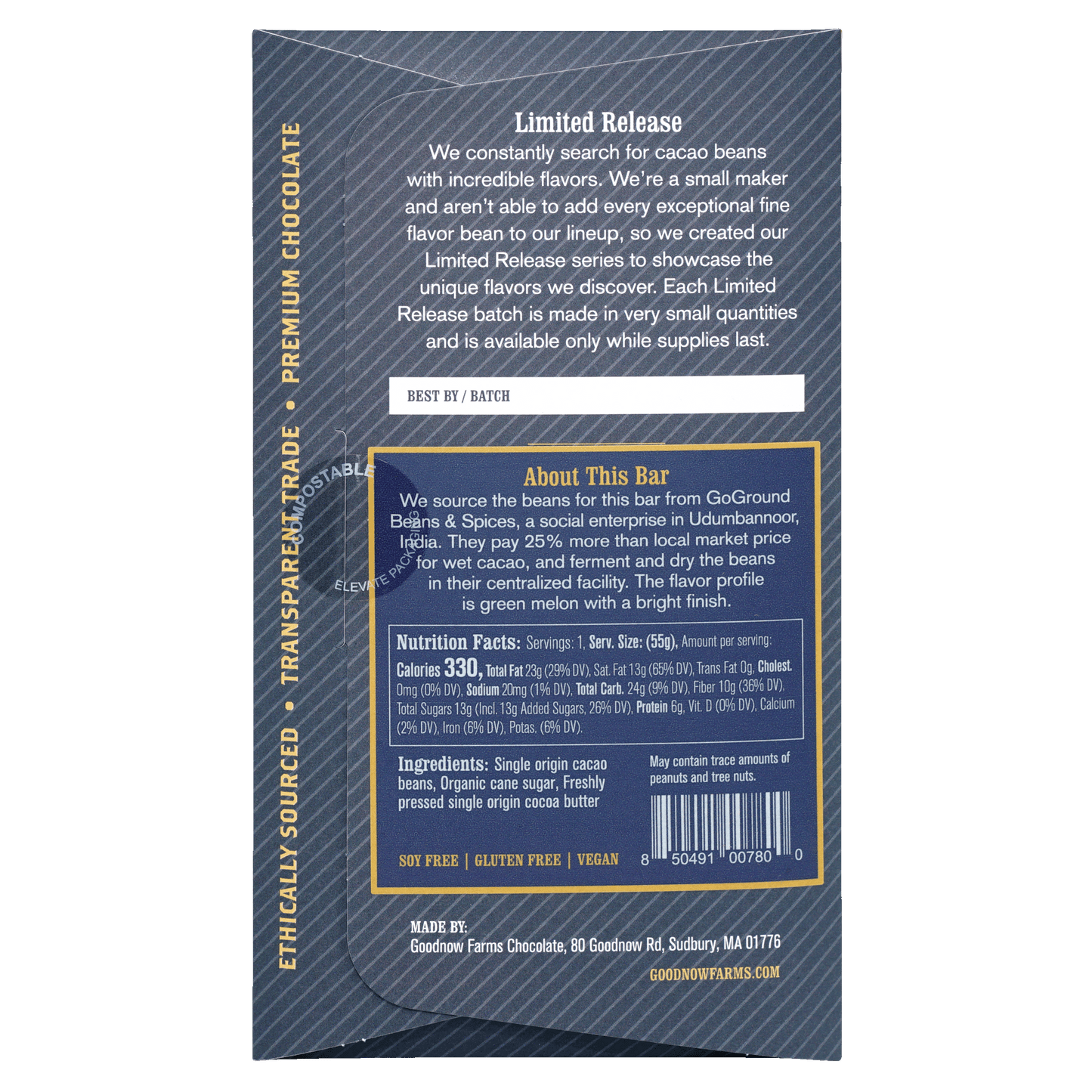 Goodnow Farms Kerala India 77% (Limited Edition)