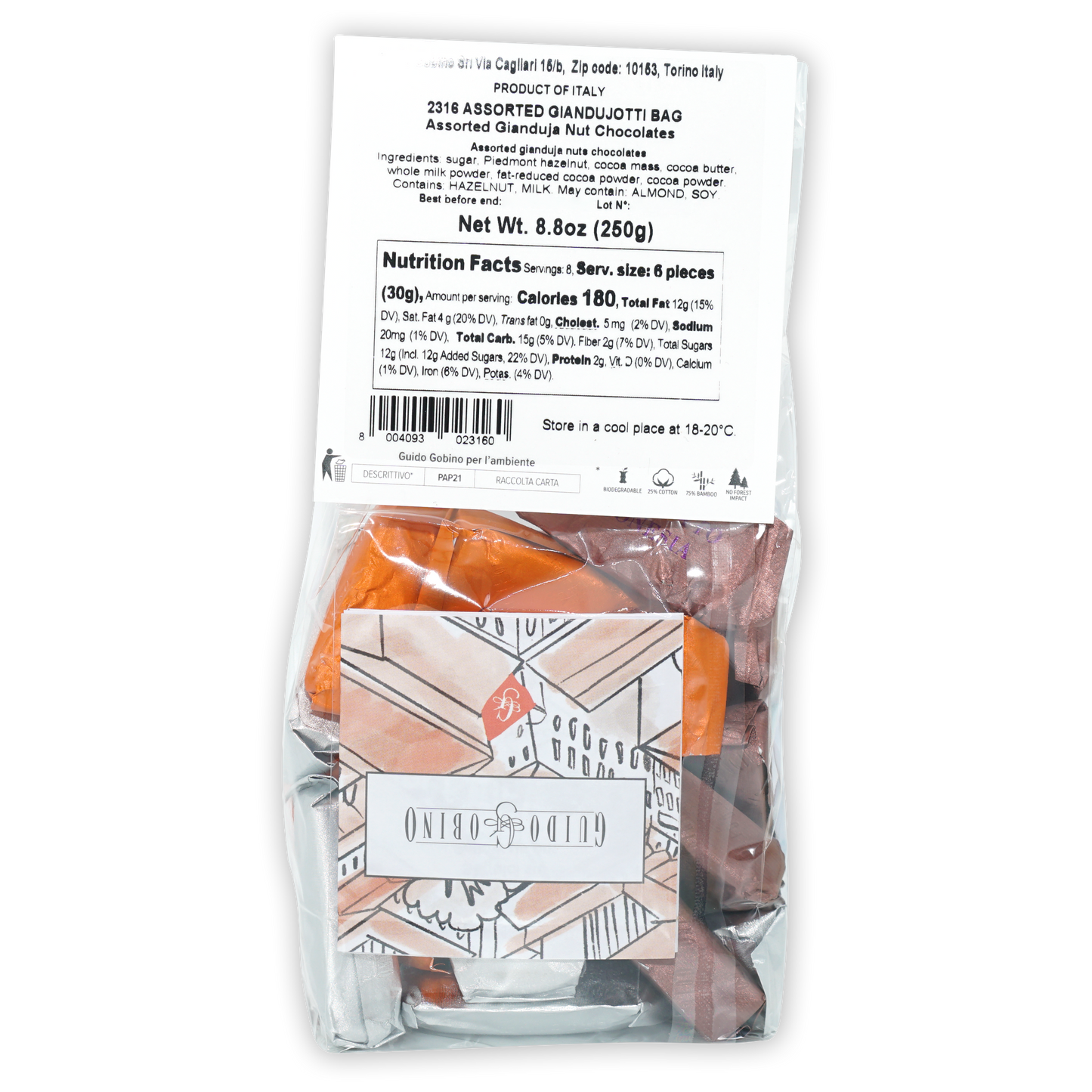 Guido Gobino Mix Giandujotto Bag