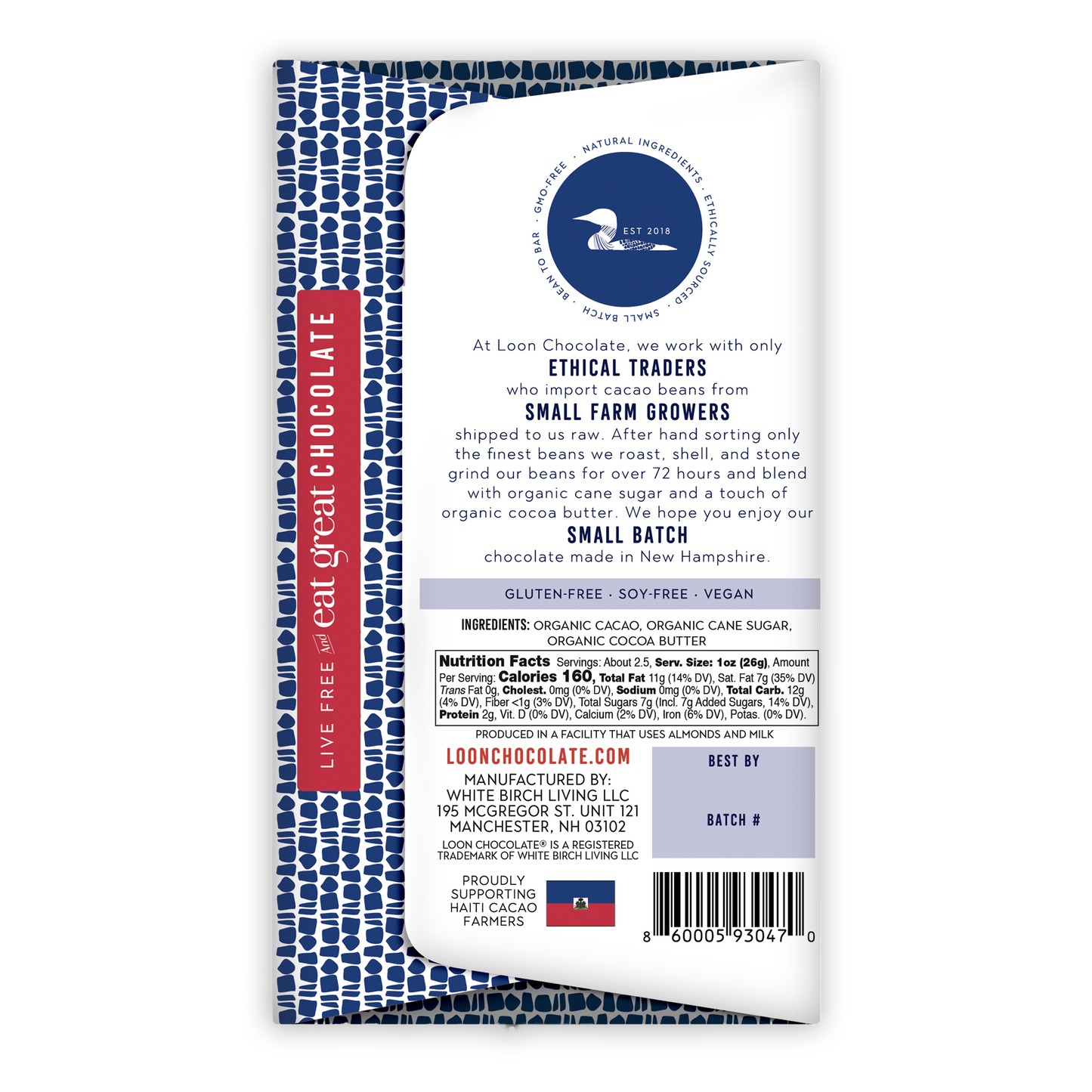 Loon Chocolate Dark Haiti 72%
