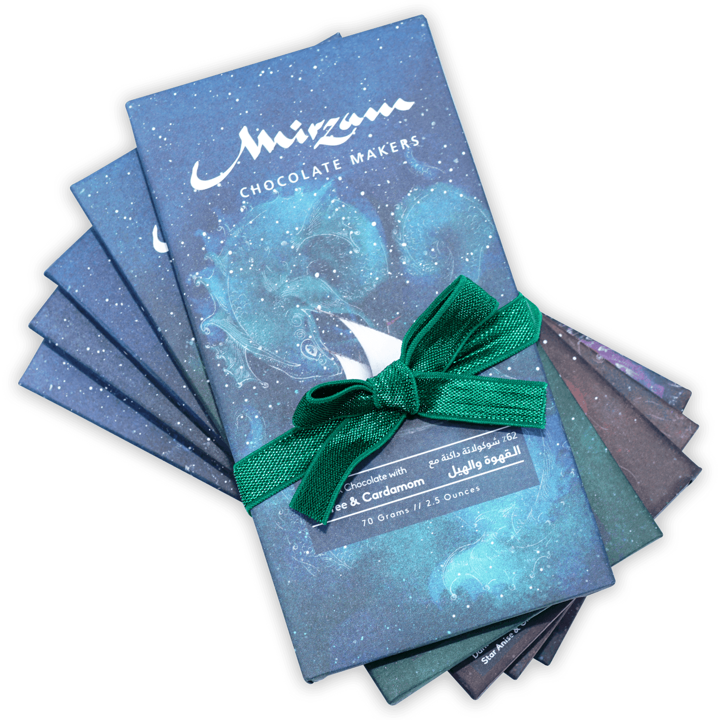 Mirzam Spiced Chocolate Bars Maps Bundle