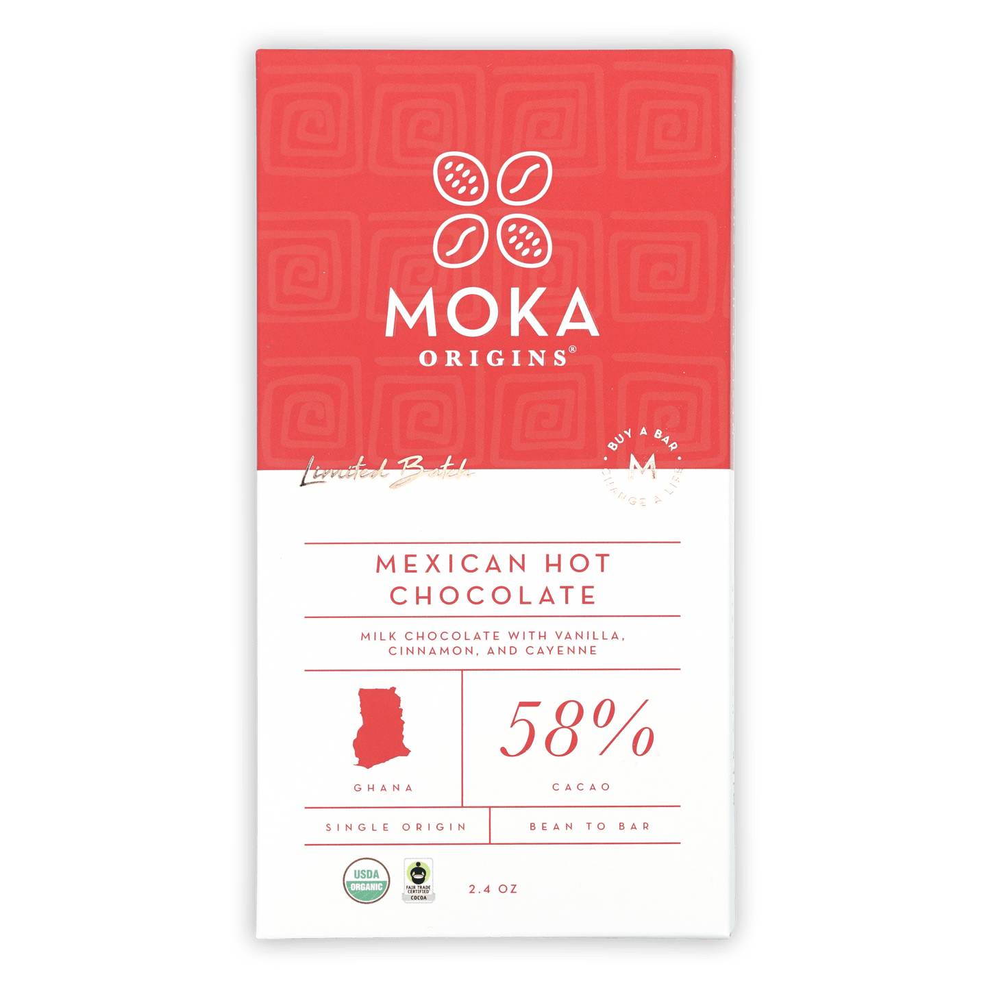 Moka Mexican Hot Chocolate 58% (Seasonal)