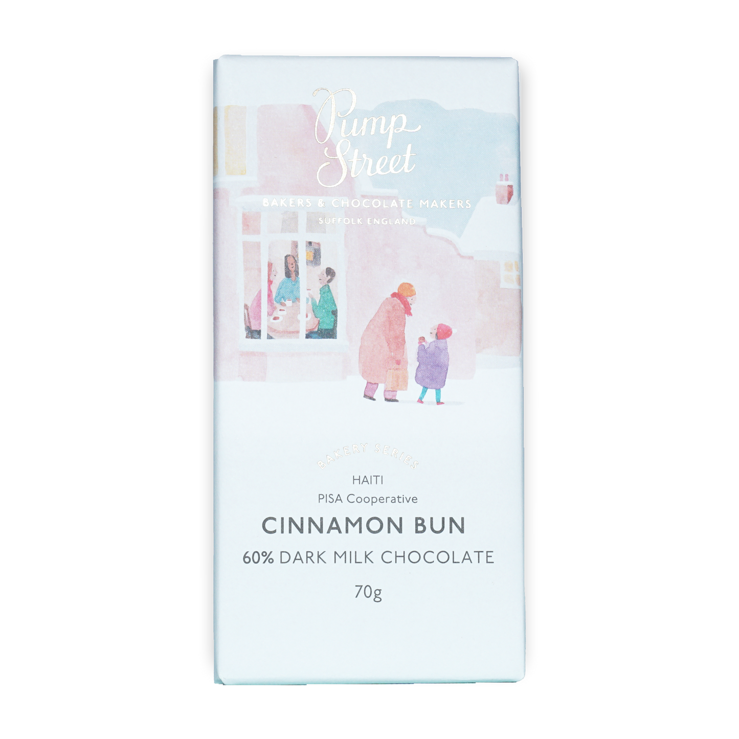 Pump Street Dark Milk Cinnamon Bun 60% (Seasonal)