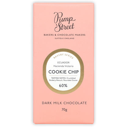 Pump Street Dark Milk Cookie Chip 60%