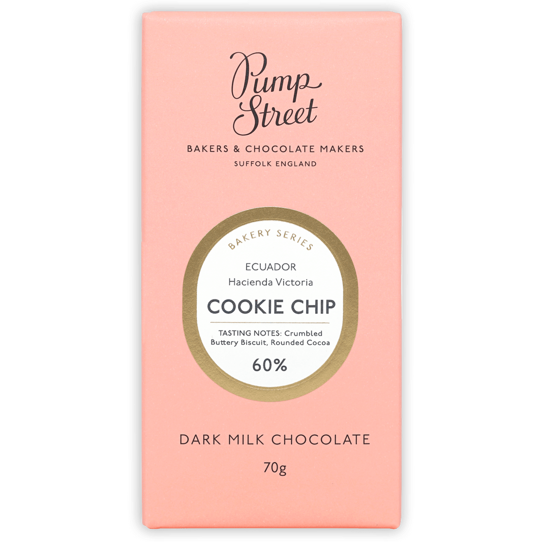 Pump Street Dark Milk Cookie Chip 60%