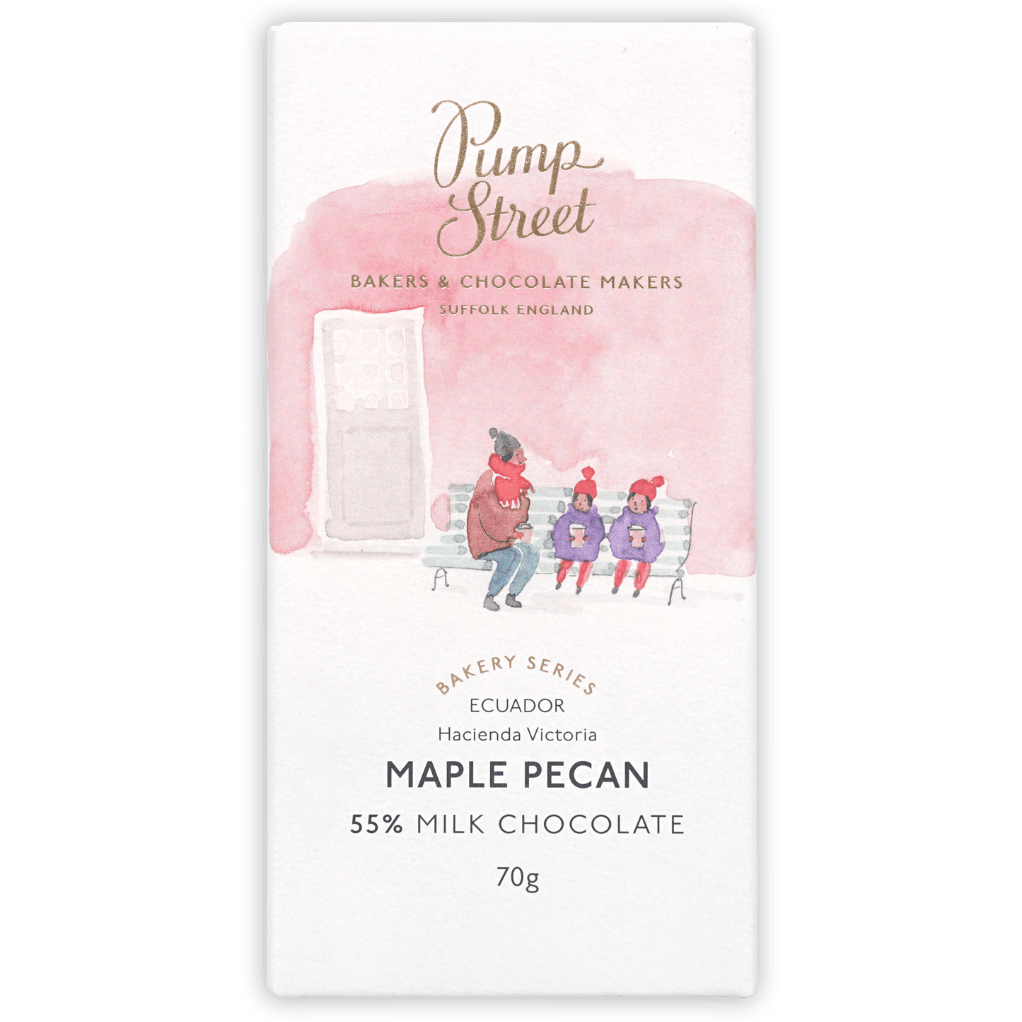 Pump Street Maple Pecan Dark Milk 55% (Seasonal)