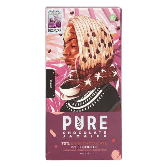 Pure Chocolate Dark w/ Coffee 70%