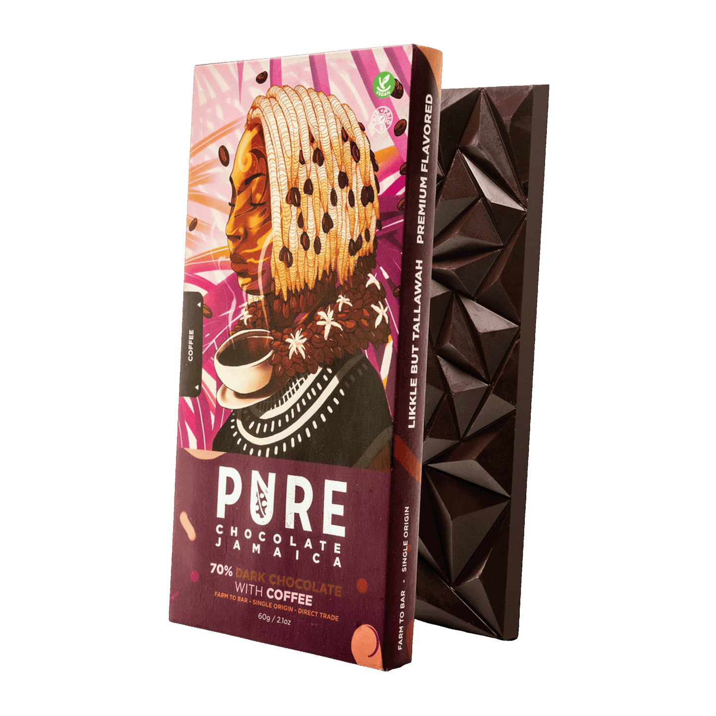 Pure Chocolate Dark w/ Coffee 70%