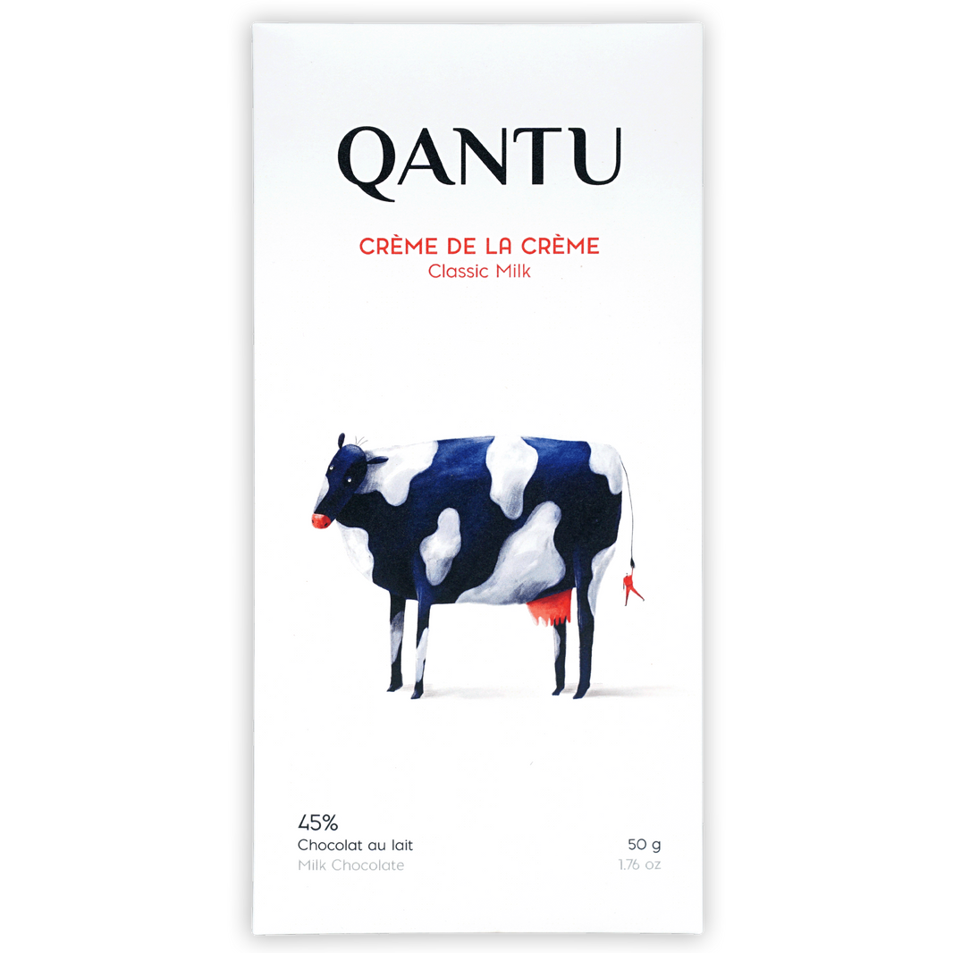 Qantu Milk Chocolate Crème de la Crème 45%