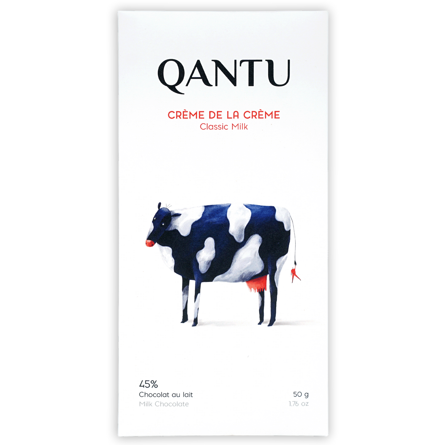 Qantu Milk Chocolate Crème de la Crème 45%