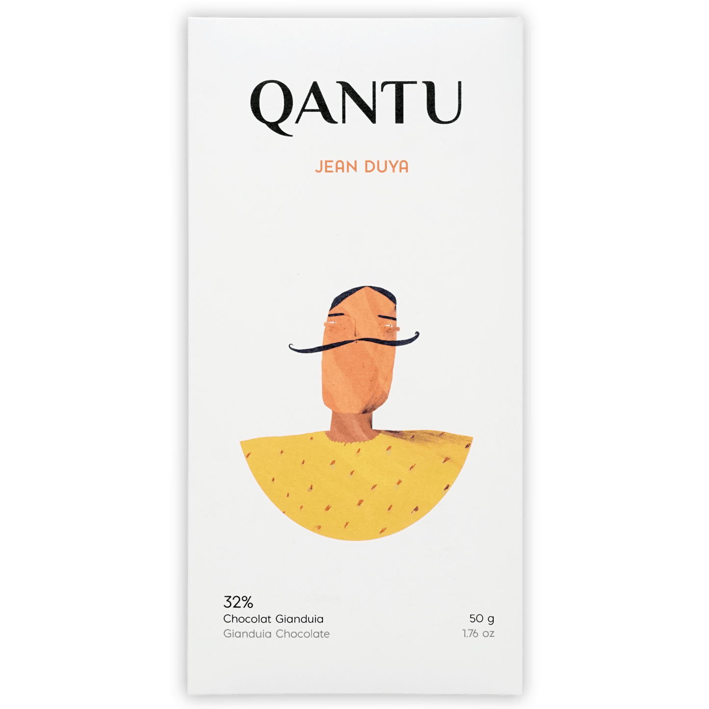Qantu Chocolate Jean Duya 32% w/ Piedmont Hazelnuts (Limited Edition)