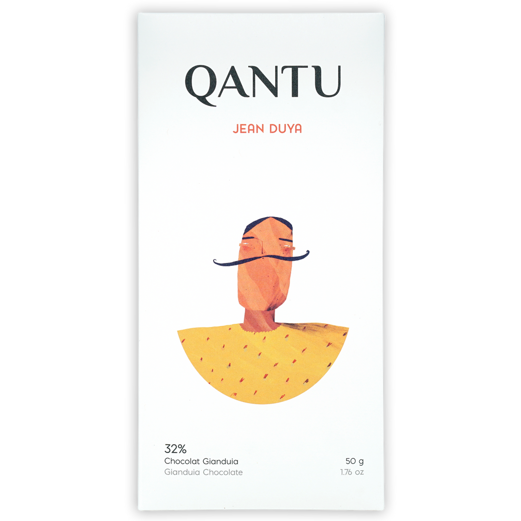 Qantu Chocolate Jean Duya w/ Piedmont Hazelnuts 32%