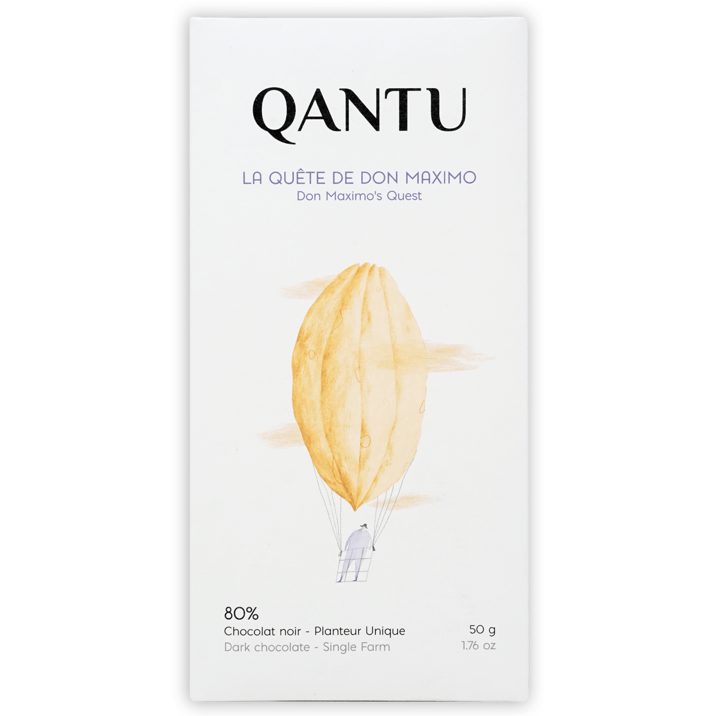 Qantu Chocolate Don Maximo's Quest 80% (Limited)