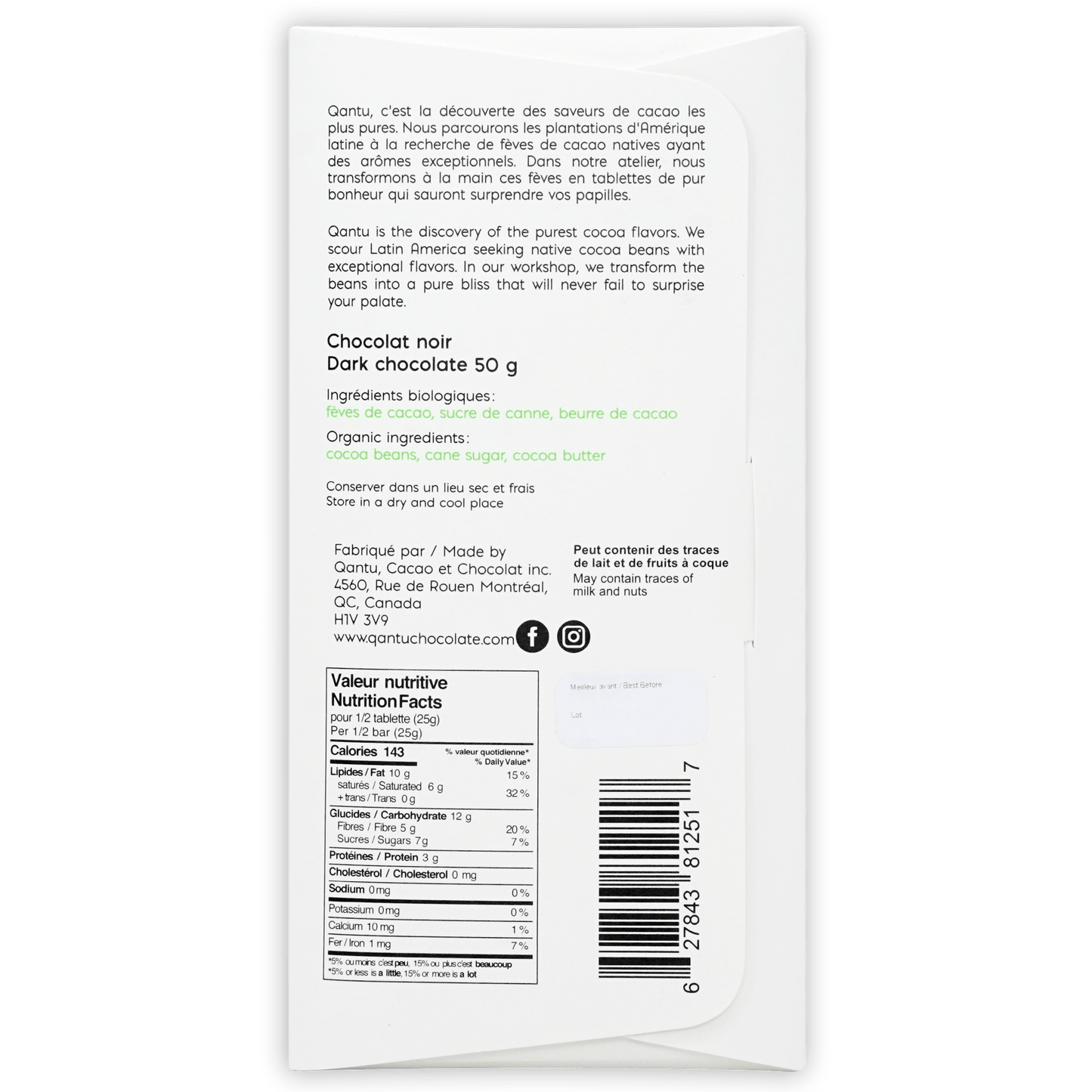 Qantu Gran Blanco 70%
