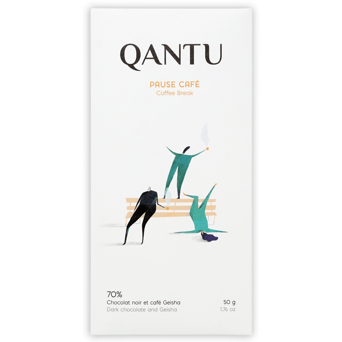 Qantu Chocolate Pause Cafe 70% (Limited Edition)